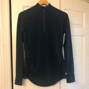 Two Maternity GapFit Long Sleeve Shirts